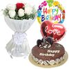 send flowers cake with balloon to dhaka, bangladesh
