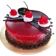 send red velvet round cake to dhaka
